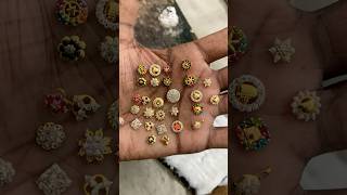 💎😲 latest design nose pin 18Karta GOLD shortvideo shortsfeed shortsviral [upl. by Sumedocin]