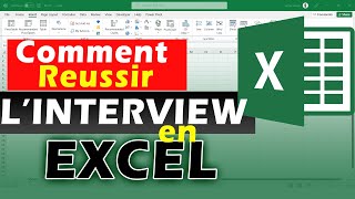 Comment repondre a un test dembauche en Ms EXCEL  Excel interview test question et reponses ✅✅💯 [upl. by Mya]