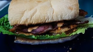 How to make a BLT sub sandwich  Recipe [upl. by Franchot573]