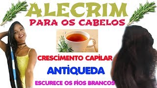 ALECRIM PARA CRESCER CABELO [upl. by Ilyse525]