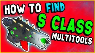 HOW TO FIND S CLASS MULTITOOLS Coordinates Alien Multitool amp Experimental Multitool  No Mans Sky [upl. by Elke415]