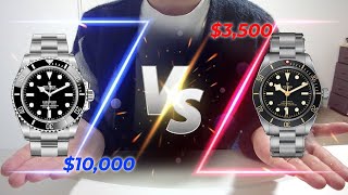 Worth the price gap Rolex Submariner Vs Tudor Black Bay 58 rolex tudorblackbay submariner vs [upl. by Blus635]