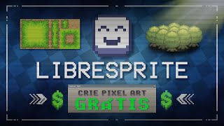 LibreSprite a ferramenta gratuita para criar arte em pixel art para seus em 2D [upl. by Tegdirb]