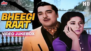 Bheegi Raat Movie Song JUKE BOX  Lata Mangeshkar Mohammed Rafi  Golden Bollywood Hits [upl. by Enomys197]