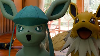 The most Casual Day Eeveelution  3D Animation Pokemon [upl. by Edlihtam]