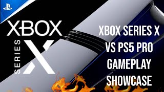 PS5 Pro Vs Xbox Series X Gameplay Showcase The Matrix Awakens PS5 Pro Gameplay [upl. by Annauqaj486]