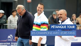 LEQUIPE DE FRANCE AU PETANQUE TOUR DE DIJON [upl. by Enilasor]