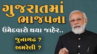 Gujarat election 2024  ગુજરાત ભાજપ ઉમેદવાર લિસ્ટ bjp election news [upl. by Lipps]