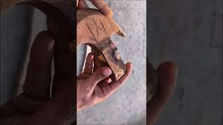 Rusty Axe Restored Into Beautiful axe axe restoration [upl. by Latsryk283]