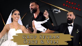 Özge amp Veli  Grup SEYRAN  PART 1 SALLAMA  Pazarcik Dügünü  Lengnau  cemvebiz production® [upl. by Emmalynn]