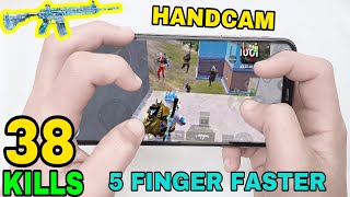 iPhone X PUBG 5 Finger  Full Gyro Handcam 1  Faster Player PUBG Mobile [upl. by Ycniuqed]