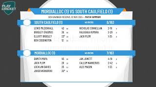 Mordialloc 1 v South Caulfield 1 [upl. by Oribella410]