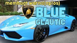 oplosan warna quotGLAUTIC BLUEquot lamborghini [upl. by Gilemette]