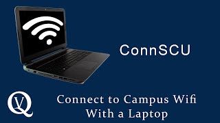 Connect to Campus Wifi with a Laptop [upl. by Yroggerg743]