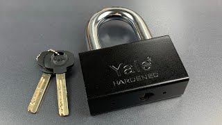 772 HUGE Yale “Smart Padlock 16” Picked and Gutted [upl. by Boulanger686]