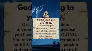 Hear God’s Voice Today 🌟 Inspirational Short lifelessons godmessage [upl. by Atikahs]