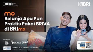 Belanja online makin praktis pakai BRIVA di BRImo [upl. by Yerrok193]