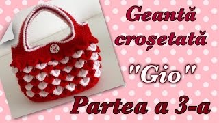 Geanta crosetata Gio partea a 3a [upl. by Ddene]