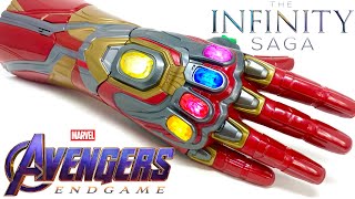 Marvel Legends Iron Man NANO GAUNTLET Review [upl. by Pierce]