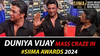 Duniya Vijay Won Best Actor in VeeraSimhaReddy  SIIMA2024 duniyavijay Mass Status  SIIMAAwards [upl. by Zicarelli]