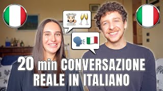 Conversazione Naturale in Italiano sub ITA  Imparare l’Italiano [upl. by Suired]