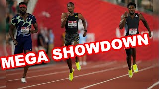 Noah Lyles Vs Erriyon Knighton  Epic 200m Showdown For 2022  Oregon World Championships [upl. by Johan]