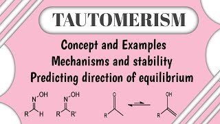 Tautomerism  Examples  Keto enol tautomerism  GOC  Organic Chemistry [upl. by Eixirt]