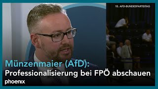 Professionalisierung der AfD Interview mit Sebastian Münzenmaier AfD  290624 [upl. by Dylana]