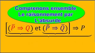 Le raisonnement par labsurde détaillé [upl. by Ezra640]