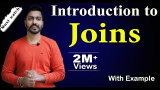 Lec38 Introduction to Joins and its types  Need of Joins with example  DBMS [upl. by Sidoon]