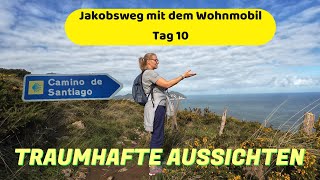 TRAUMHAFTE AUSSICHTEN  Jakobsweg mit dem Wohnmobil  Tag 10 [upl. by Eeral]