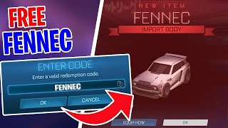 UPDATED 2023 HOW TO GET A FREE FENNEC IN ROCKET LEAGUE [upl. by Killy632]