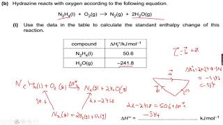 ASLevel Chemistry Enthalpy Changes Part 4 [upl. by Navonoj]