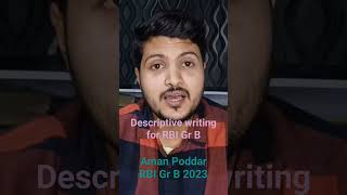 Watch the video to learn all about descriptive writing for RBIrbigradebdescriptivewritting [upl. by Anihsit]