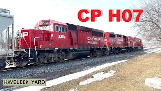 CP Train Departs Havelock for Toronto Yard [upl. by Gensler440]