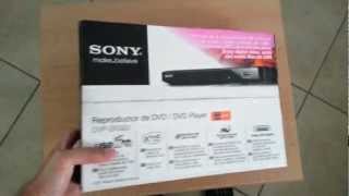 Unboxing Sony DVD Player [upl. by Zebe]