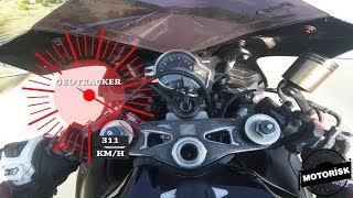 Turbo GSXR 1000 vs CBR 1000RR [upl. by Rapp]