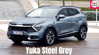 2022 Kia Sportage Hybrid in Yuka Steel Grey Overview [upl. by Leland]