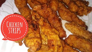 চিকেন স্ট্রিপস রেসিপি  CHICKEN STRIPS RECIPE BY TOK JHAL MISTI BY SANDHYA [upl. by Mareah]