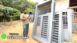 Steel Windows 100 Customized making  AH Steel Windows Kannur [upl. by Ulu]