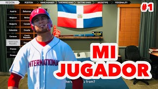 ¡CREANDO A MI JUGADOR MLB The Show 19  ROAD TO THE SHOW  Episodio 1  EN ESPAÑOL [upl. by Nettie]