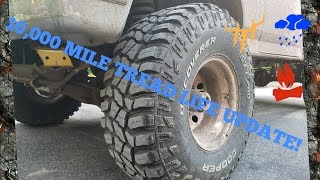 Cooper Discoverer STT PRO 10000 MILE TREAD LIFE UPDATE Vlog [upl. by Brinson]