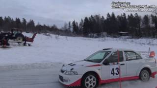 Sigdalsrally 14012017 Cam4 SS 2 og 4 [upl. by Esyak]