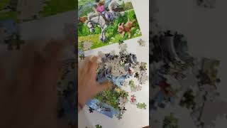 art puzzle puzzletime Antistress Video Puzzle castorland [upl. by Anassor]