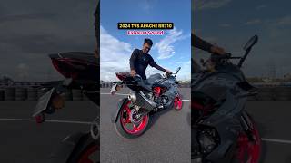 2024 TVS Apache RR 310 Exhaust Sound  BikeWale shorts tvsapacherr310 [upl. by Anaihs]