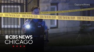 Dozens hurt after 17 mass shootings in Chicago this year [upl. by Ahsinwad59]