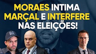 Urgente Alexandre de Moraes intima Pablo Marçal e interfere nas eleições [upl. by Ydrah209]