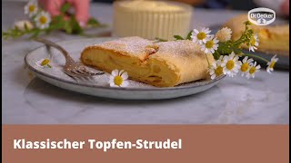 Klassischer TopfenStrudel [upl. by Yenobe]