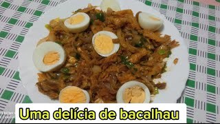 Uma delícia de bacalhau bacalhau [upl. by Ahterahs]