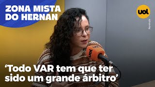 EXBANDEIRINHA ANA PAULA OLIVEIRA PEDE ARBITRAGEM RAIZ E MUDANÇA NO VAR [upl. by Vere412]